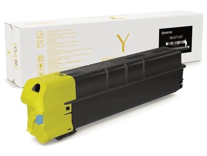 Kyocera toner TK-8735Y yellow na 40 000 A4 stran, pro TASKalfa 7353/8353ci