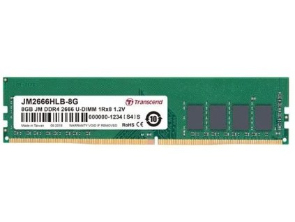 Transcend JetRam 8GB DDR4 2666MHz CL19 JM2666HLB-8G