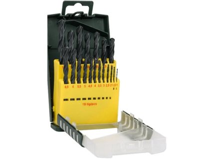 19-dielna súprava vrtákov do kovu HSS-R Bosch (2.607.017.151)