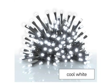 LED vianočná reťaz, 2,8 m, 3x AA, vnútorná a vonkajšia, studená biela, časovač