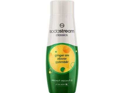 SodaStream Sirup príchuť GINGER Ale 440ml NOVINKA