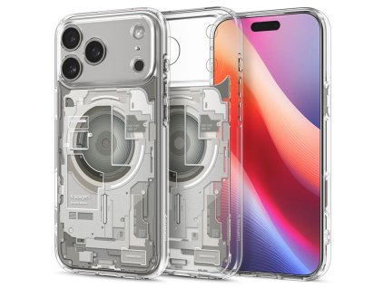 Spigen Ultra Hybrid MagSafe, zero one natural titanium - iPhone 17 Pro