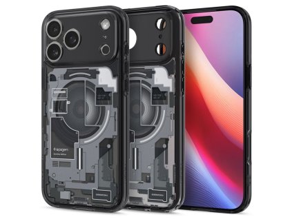 Spigen Ultra Hybrid MagSafe, zero one black - iPhone 17 Pro