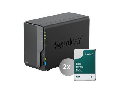 Synology DiskStation DS225+ včetně 2ks HDD 4TB (HAT3300-4T)