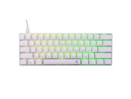 White Shark SHINOBI 2, bílá (US + červené switche)