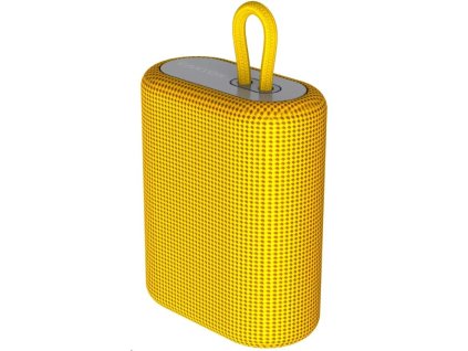 CANYON reproduktor BSP-4, BT V5.0, BLUETRUM AB5365A, 5W, 1200mAh, USB-C, microSD, žlutá