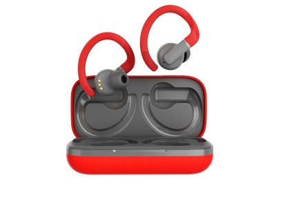 Bezdrátová sluchátka OnRun 11 Sport červená
