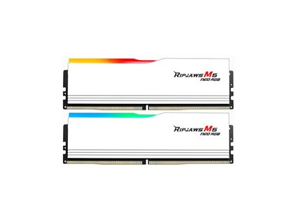 G.SKILL 32GB KIT DDR5 6000 CL36 RIPJAWS M5 NEO RGB Expo White