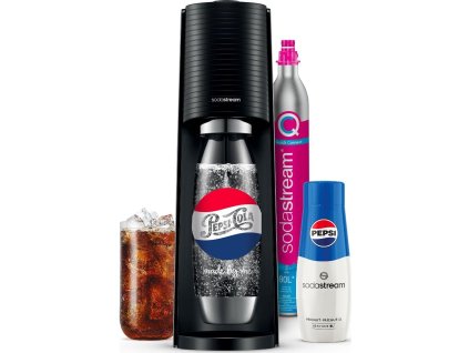 Sodastream Sada výrobníku TERRA Black Pepsi Mpack