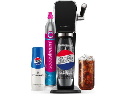 SodaStream Sada výrobníku ART Black Pepsi Mpack