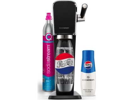 SodaStream Sada výrobníku ART Black Pepsi Mpack