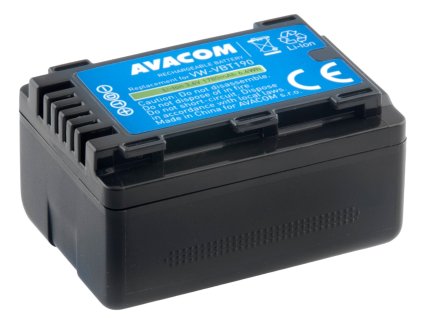 Panasonic VW-VBT190 Li-Ion 3.6V 1780mAh 6.4Wh