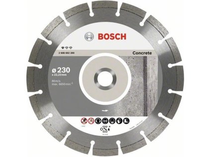 BOSCH Diamantový dělicí kotouč Standard for Concrete (2.608.602.200)