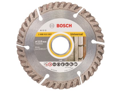 BOSCH Diamantový řezací kotouč PRO Multi Material, 115 × 22,23 mm (2.608.615.057)