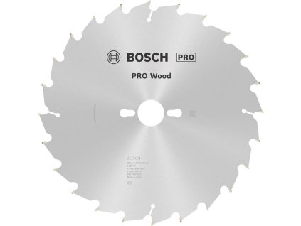 BOSCH Pilový kotouč PRO Wood pro okružní pilu, 254 × 2,8 × 30 mm, T24 (2.608.838.412)