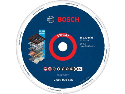 BOSCH Velký řezný kotouč EXPERT Diamond Metal Wheel 230 × 22,23 mm (2.608.900.536)