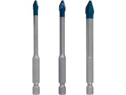 BOSCH 3dílná sada vrtáků do dlažby EXPERT HardCeramic HEX-9 5/6/8 mm (2.608.900.595)