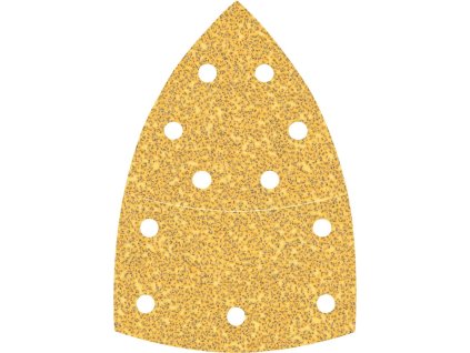 BOSCH Brusný papír EXPERT C470 s 11 otvory pro multifunkční pily 102 × 62 mm, 93 mm, G 40, 10 ks (2.608.900.886)