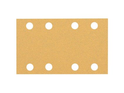 BOSCH Brusné papíry EXPERT C470 s 8 otvory pro vibrační brusky 80 × 133 mm, P80, 10 ks (2.608.900.879)