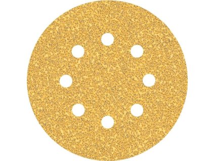 BOSCH Brusný papír EXPERT C470 s 8 otvory pro vibrační brusky 125 mm, G 40, 5 ks (2.608.900.803)