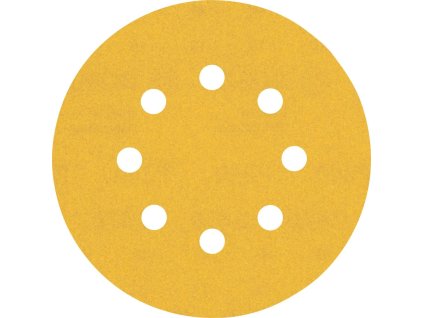 BOSCH Brusný papír EXPERT C470 s 8 otvory pro vibrační brusky 125 mm, G 240, 5 ks (2.608.900.809)