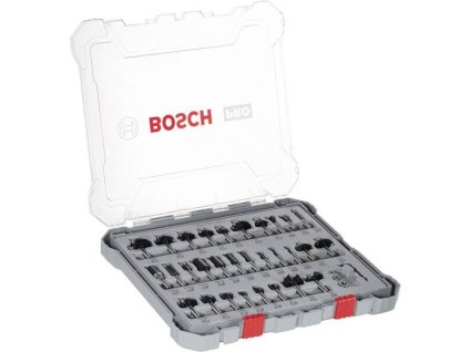 BOSCH Smíšená sada tvarových fréz s vřetenem O 8 mm, 30 ks (2.607.017.475)