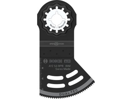 BOSCH Víceúčelový list PRO AYZ 53 BPB pro multifunkční nářadí, 53 × 40 mm (2.608.669.114)
