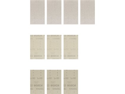 BOSCH Brusné mřížky EXPERT M480 80 × 133 mm, 10 ks (2.608.901.205)