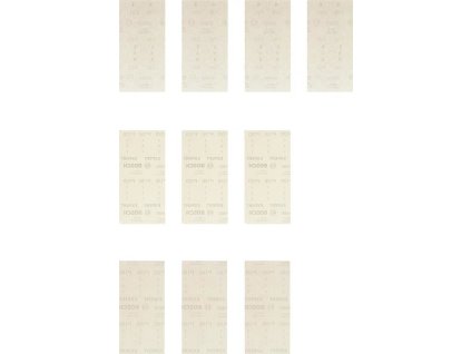 BOSCH Sada brusných mřížek EXPERT M480 93 × 186 mm, 10 ks (2.608.901.206)