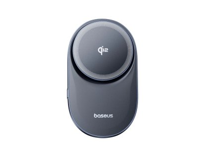 Držák do auta s bezdrátovým nabíjením Qi2 Baseus PrimeTrip VC1 Pro do ventilační mřížky černý