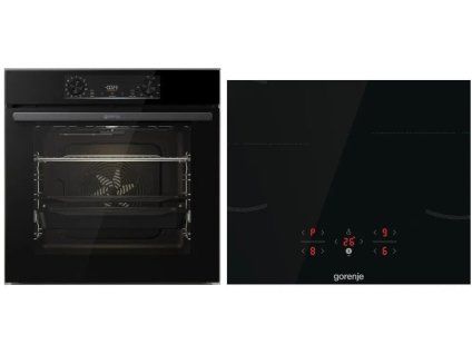 Gorenje SET vestavný trouba BOS6737E06BG + varná deska GI6401BSC