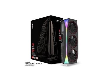 XFX Mercury AMD Radeon RX 9070 XT OC 16GB GDDR6, Magnetic Air Edition RGB