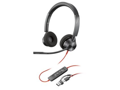 HP Poly BW 3320 Stereo USB-C HS + USB-C/A (8X219AA)