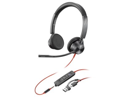 HP Poly Blackwire 3325 -M USB-C HS + USB-C/A (8X222AA)