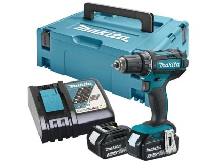 Makita Aku bezuhlíkový příklepový šroubovák Li-ion LXT 18V/3,0 Ah,Makpac (DHP485SFJ)