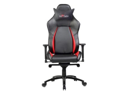 Herní židle Red Fighter C2, černá, odnímatelné polštářky
