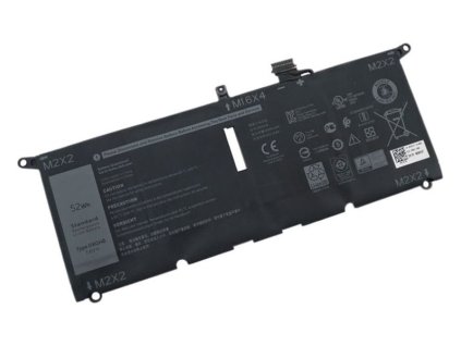 DELL baterie/ 4-článková/ 52 Wh/ pro XPS 13 9370/ 9380/ 7390