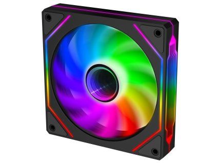 evolveo 120ux m ventilator 120mm 4pin molex argb master cerny ien570952