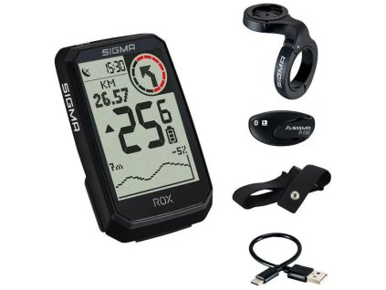 SIGMA ROX 4.0 Endurance HR Set  černá