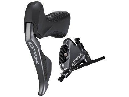 SHIMANO kot brzd-set GRX BR-RX810+ST-RX815 před/levá J-kit Di2 polymer + chl BH90/100cm pro 160mm ko