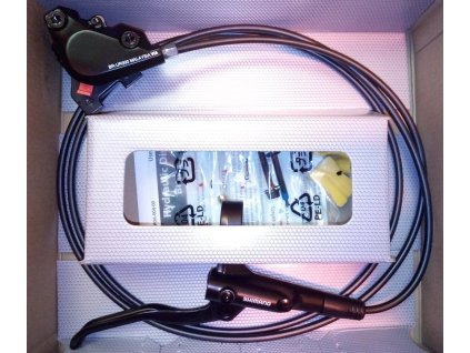 SHIMANO kot brzd-set ALTUS BR-UR300+BL-MT200 zad/pravá polymer BH59/170cm + oliva pro 25 mm