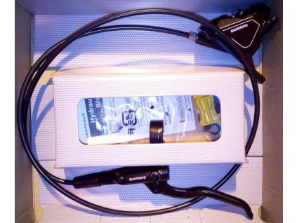 SHIMANO kot brzd-set ALTUS BR-UR300+BL-MT200 před/levá polymer BH59/100cm + oliva pro 160mm kot