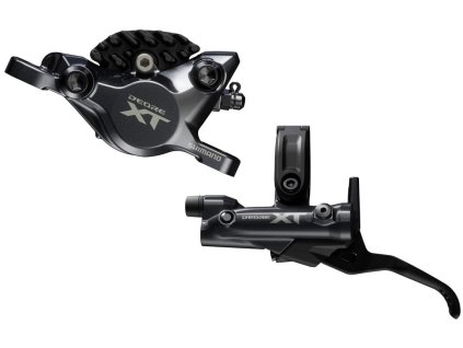 SHIMANO kot brzd-set XT BR-M8200+BL-M8200 před/levá J-kit (BL) bez adapt kov + chl BH90/100cm