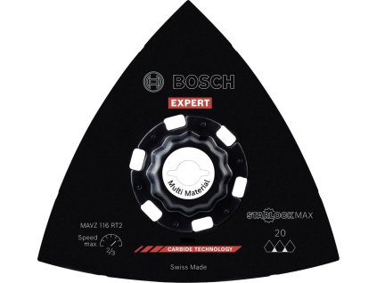 BOSCH Brusná deska EXPERT MAVZ 116 RT2, 116 mm (2.608.902.078)