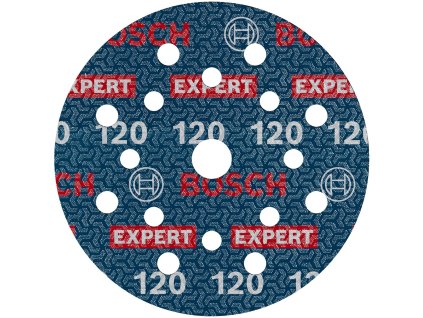 BOSCH Brusný kotouč EXPERT O780 G80 s fólií,125mm, G120, 50 ks, single labelled (2.608.902.418)