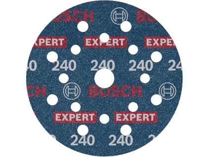 BOSCH Brusný kotouč EXPERT O780 G80 s fólií,125mm, G240, 50 ks, single labelled (2.608.902.421)