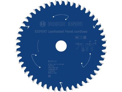 BOSCH Pilový kotouč EXPERT Laminated Panel cordless, 165 × 1,8/1,2 × 20 mm, T48 (2.608.902.127)