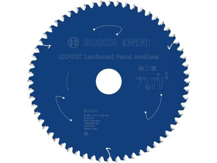 BOSCH Pilový kotouč EXPERT Laminated Panel cordless, 190 × 2,1/1,4 × 30 mm, T60 (2.608.902.128)