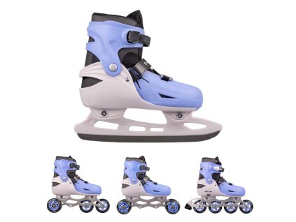 Nastavitelné brusle 4v1 inSPORTline Foursimo - L (37-41)