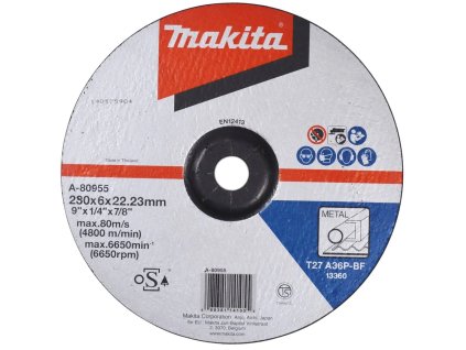 Makita A-80955 brúsny kotúč 230x6x22 oceľ